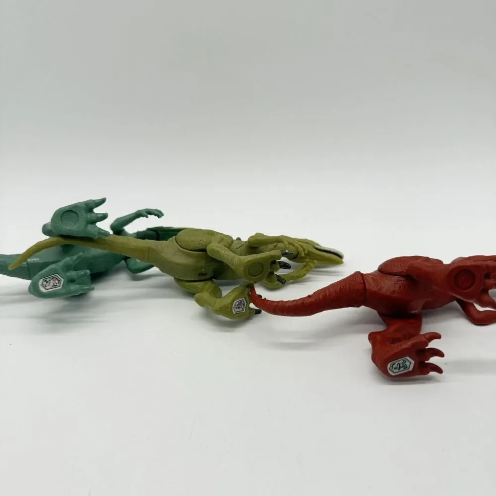 Jurassic World Fallen Kingdom Attack Pack Herrerasaurus Green Red & More Toy Lot